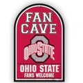 Wincraft Ohio State Buckeyes Wood Sign - 11"x17" Fan Cave Design 3208596235